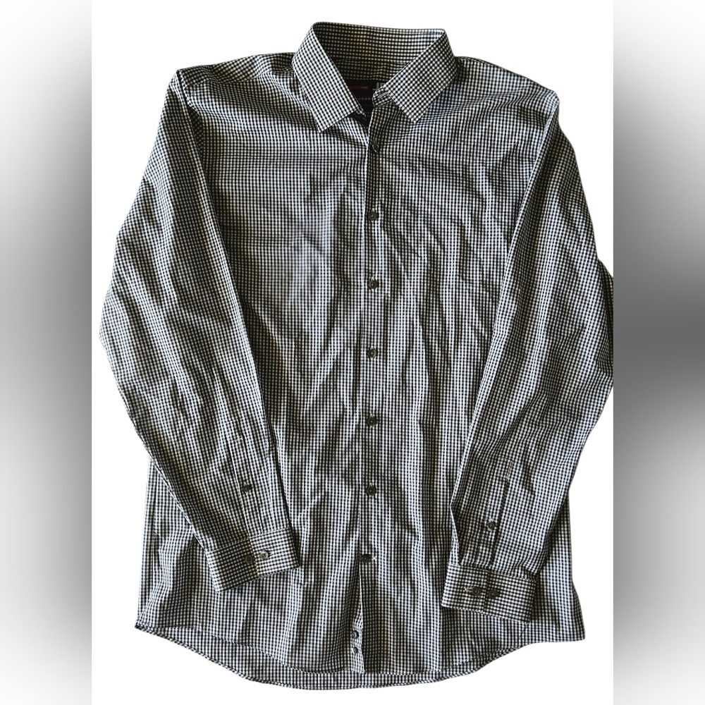 jf j.ferrar Men's Checkered Button Down Shirt NWOT